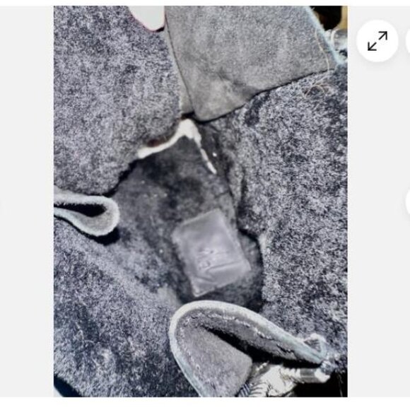 Giuseppe Zanotti Effie Suede/Shearling Trim High-Top Sneakers Black US 39 8.5 - Picture 8 of 10